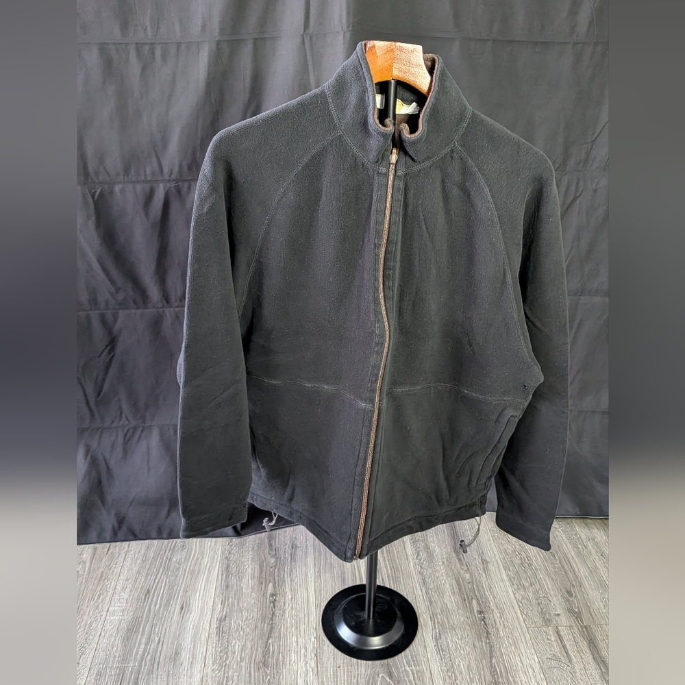 Tommy Bahama Men's Black Zip-Up Sweater